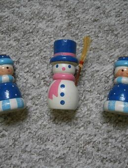 Weihnachts Kerzenständer aus Holz 3er Set (124) - Hamburg
