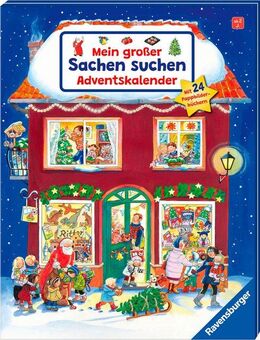 Ravensburger Spielzeug-Adventskalender Mein großer Sachen suchen Adventskalender