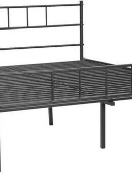 OTTO home Metallbett Amrum Bett Bettgestell Bettrahmen Einzelbett Doppelbett Stahlbett (2m Länge und in 4 Breiten wählbar - 90, 140, 160, 180 cm), Schlafzimmerbett inkl. 26 Lattenroste zum Schutz der Matratze
