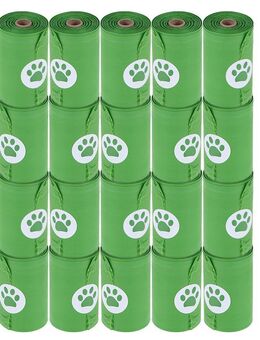Biologisch abbaubare Hundekotbeutel - 20 Rollen à 15 Beutel (300 Beutel)