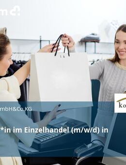 Verkäufer*in im Einzelhandel (m/w/d) in Teilzeit - Friedberg