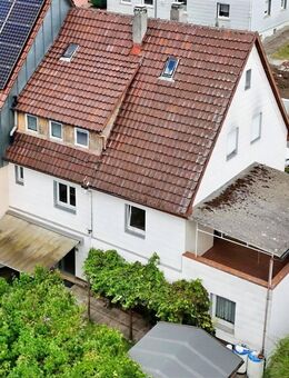 Großer Garten, viel Platz, eigenes Projekt - Reihenendhaus mit Potenzial - Obersulm