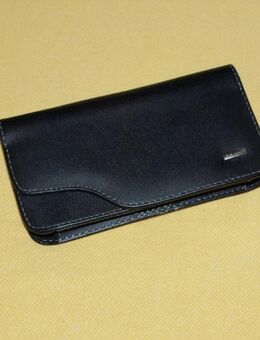 Gürteltasche /- Etui „Leder“ schwarz f. SAMSUNG Galaxy J3 u.a. Smartphone - Andernach