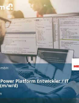 Microsoft Power Platform Entwickler / IT Spezialist (m/w/d) - Hemmingen (Baden-Württemberg)