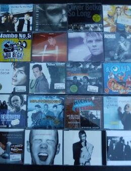19xMaxi-CD zus. 3,- George Michael Patrick Nuo Robert Palmer Lou Bega Donna Lewis Mr. President feat. Münchener Freiheit Mr. Big Jimmy Somerville usw. - Flensburg