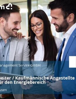 Sachbearbeiter / Kaufmännische Angestellte (m/w/d) für den Energiebereich - Sondershausen