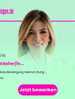 Objektleiter/in (m/w/d) - Bonn