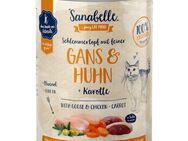 Sanabelle Fleisch in Soße 6 x 380 g - Gans & Huhn