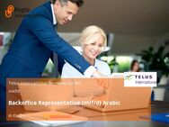 Backoffice Representative (m/f/d) Arabic - Essen