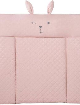 roba® Wickelauflage Style, Soft, mauve, mit aufgesticktem Gesicht