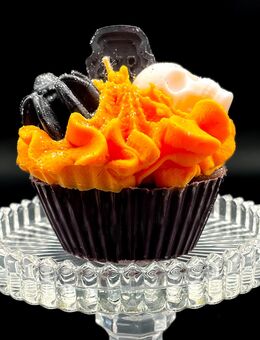 Kerzencupcake „Halloween“ skull❤️6,99€❤️ - Weimar