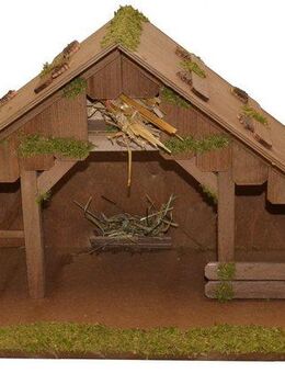 Alfred Kolbe Krippe Krippenstall, für 12 cm Figuren