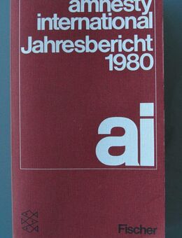 Amnesty international Jahresbericht 1980 - Münster