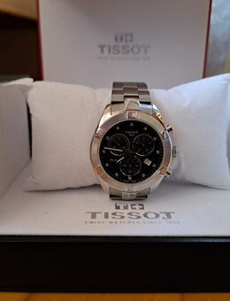 Damen-Tissot Chronograph PR100 Sport, blau - Königswinter