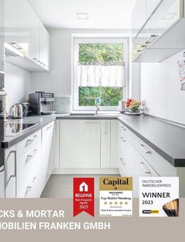 Moderne 4-Zimmer-Wohnung mit Balkon und Aufzug in der Gartenstadt Nürnberg - Nürnberg