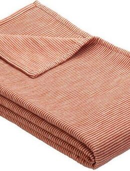 Wohndecke Turin, IBENA, 140 x 200 cm (Breite x Länge), mit feinen Streifen, Kuscheldecke