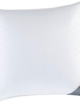 Haeussling Federkissen GRÖNLAND Made in Green, Füllung: neue, weiße Federn (85) und Daunen (15), Bezug: 100% Baumwolle, Bauchschläfer, Rückenschläfer, Seitenschläfer, hochwertiges Daunenprodukt "Made in Green" zertifiziert