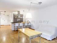 Moderne möblierte 3-Zimmer-Wohnung mit Terrasse und Garten in Schwabing direkt am Engl. Garten - München