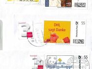 Deutsche Post: LOT mit 3 personalisierten Briefmarken, gestempelt - Brandenburg (Havel)