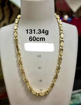 Goldkette königskette 131.34 Gramm - Rastatt