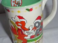 Kindertasse "Fuchs und Elster“ 2020 Kindertasse - Käthe Wohlfahrt vom Leipziger Weihnachtsmarkt - Groitzsch