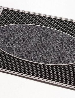Home2Fashion Fußmatte DC Clean Welliton, Welcome, rechteckig, Höhe: 8 mm, Schmutzfangmatte, mit Spruch, robust, In- und Outdoor geeignet
