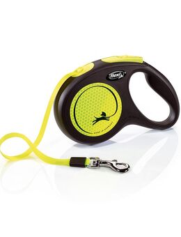 flexi New Neon Gurt-Leine, 5 m - Größe M: bis 25 kg