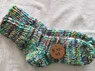 Super dicke bunte gestrickte Socken - Wellness Socken - Gr. 42-43 - Dahme