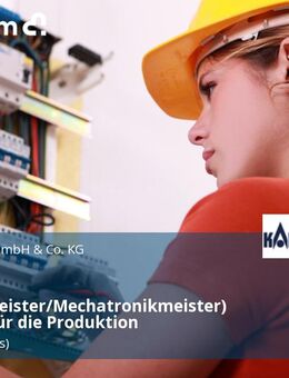 Meister (Elektromeister/Mechatronikmeister) (m/w/d) für die Produktion - Lingen (Ems)