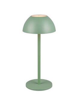 my home LED Außen-Tischleuchte Abbey Tischleuchte 2er-Set, Dimmfunktion, USB-Ladefunktion, LED fest integriert, Warmweiß, 2er Set Outdoor Akku Tischlampe Pilzdesign USB-C 4-fach Touch Dimmer