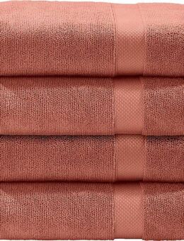 done.® Gästehandtuch Deluxe, Zwirnfrottee (Set, 4-St), Uni Farben, Hotelqualität aus hochwertigem Zwirnfrottier, 4x30x50