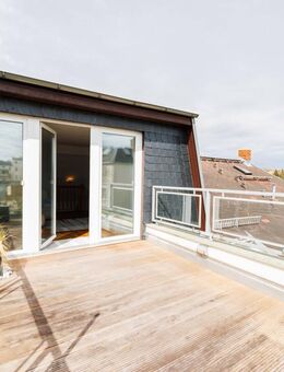 solide, schön, sicher! hochwertige Maisonettewohnung mit Dachterrasse und Ausblick in super Lage - Gera