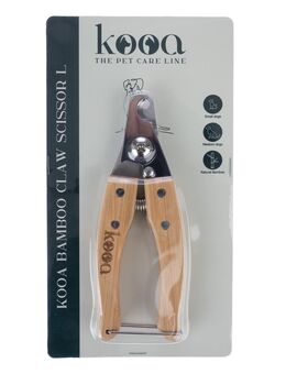 kooa Bambus-Krallenschere L - L 15,4 x B 5,4 x H 1,4 cm