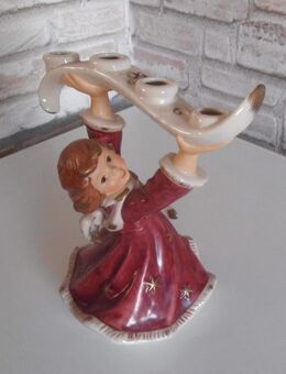 Goebel Engel " Angel with candles bordeaux " - Unna