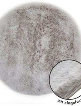 LUXOR living Stuhlkissen Sitzauflage Novara, Kunstfell, rund oder eckig, sehr weich, auch als 4er Set bestellbar