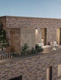 Sonnige Dachterrase in gemütlicher 2-Zimmer Wohnung - Brietlingen