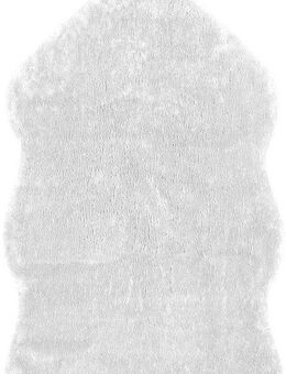 Andiamo Fellteppich Lamm Fellimitat, fellförmig, Höhe: 20 mm, Kunstfell, besonders weich durch Microfaser, Kudenliebling