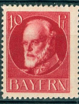 Altdeutschland Bayern postfrisch Nr. 114 ohne Falz oder Falzrückstände - Porta Westfalica Zentrum