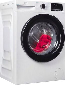 BEKO Waschmaschine BM3WFU4841N, 8 kg, 1400 U/min, Waschen mit EnergySpin: Bis zu 35 % Energie sparen – nicht nur in Eco