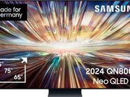 Samsung GQ65QN800DT QLED Mini LED-Fernseher (163 cm/65 Zoll, 8K Ultra HD, Smart-TV, Neural Quantum 8K AI Gen2 Prozessor, bis zu 165Hz, AI Upscaling, KI TV)