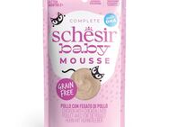 Schesir Baby Mousse 12 x 70 g - Huhn mit Hühnerleber