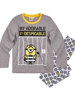Minions Pyjama –Grau- V4 * NEU * Versch. Größen - Dreieich
