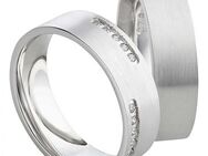 Edle Silberringe mit 10 Zirkonias SR046-SR047 - Aholming