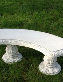 Gartenbänke aus Beton-Steinfigur NEU aus unseren Dekofigurenshop - Hergisdorf