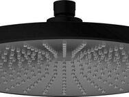 WENKO Regenduschkopf Ultimate Shower, (1-tlg), Schwarz/Grau, Ø 25 cm