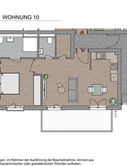 Exkusive 2 Zimmer Etagen-Wohnung zur Miete-Erstbezug - Oberhausen