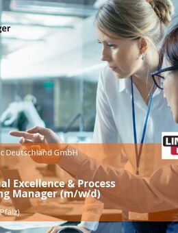 Operational Excellence & Process Engineering Manager (m/w/d) - Eisenberg (Pfalz)