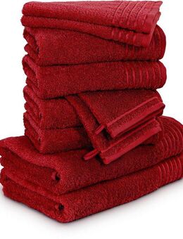 Möve Handtuch Set New Classic, Walkfrottier (10-St), Waschhandschuhen, Gäste-, Hand- und Duschtüchern, 100% Baumwolle