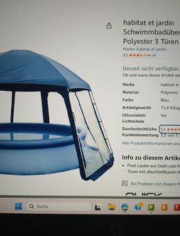 Poolüberdachung Original verpackt - Zülpich