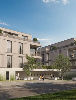 Stilvolle 3-Zimmer-Wohnung mit Aussenloggia vereint Nachhaltiges Wohnen in modernem Ambiente - Herrischried